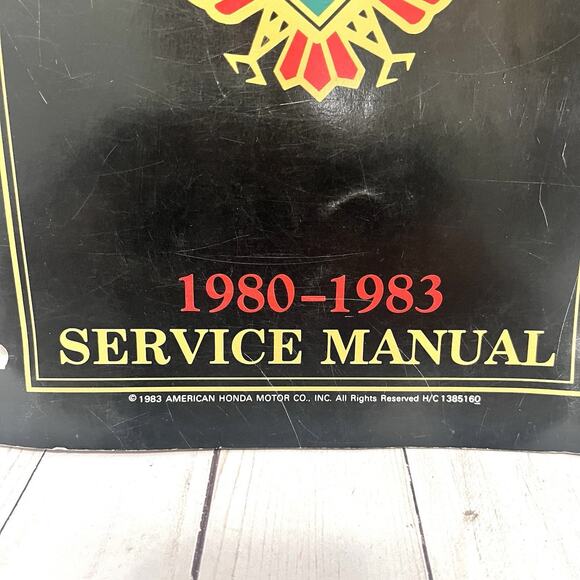 Honda Gold Wing Service Manual - GL1100 GoldWing - 1980-1983 - Picture 3 of 11